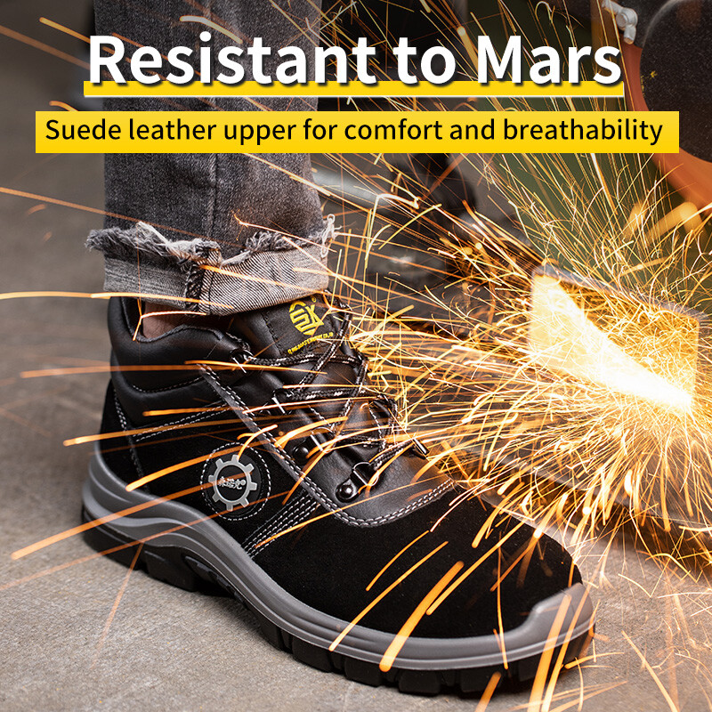 Bezpečnostná obuv Ľahké zimné topánky Pracovné oblečenie Priemyselné topánky Ochrana nôh Odolné voči nárazom Vodeodolné