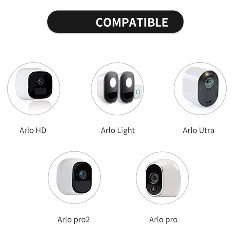 Специална скоба за наблюдение за дъждовен улей Устойчива на атмосферни влияния скоба за монтаж на улука с универсален винтов адаптер за охранителни камери