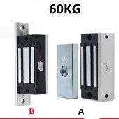ar kronšteinu solenoīda elektromagnētiskām slēdzenēm skapja skapim mazākām durvīm 60kg vilkšanas spēks 12VDC