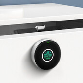 YRHAND Sertar pentru amprentă baterie cu amprentă Încuietoare dulap Încuietoare electronică fără cheie Încuietoare fără fir inteligentă pentru casă și birou