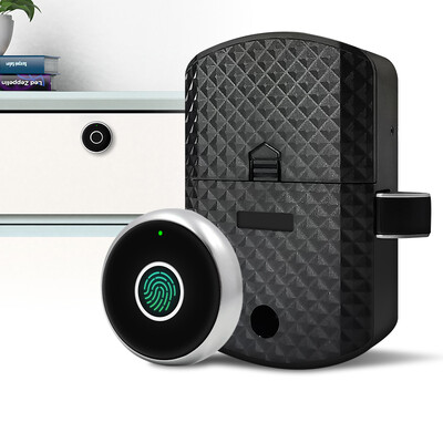 YRHAND Sertar pentru amprentă baterie cu amprentă Încuietoare dulap Încuietoare electronică fără cheie Încuietoare fără fir inteligentă pentru casă și birou