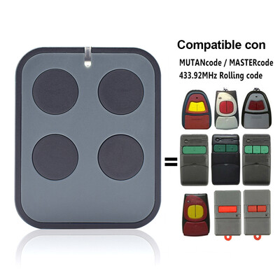 MD-22 MANDO DE GARAJE SUDERINAMAS PAGRINDINIS KODAS MV-1 MV-12 MV-123 MV1 MV12 Garažo nuotolinio valdymo pultas 433.92mhz