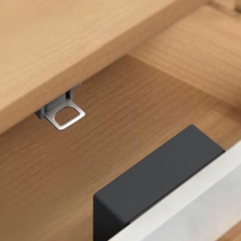 Nematomas spintelių užraktas Elektroninės spintelių spynos maisto/sandėliavimo spintelėms juodos/pilkos/baltos spynos