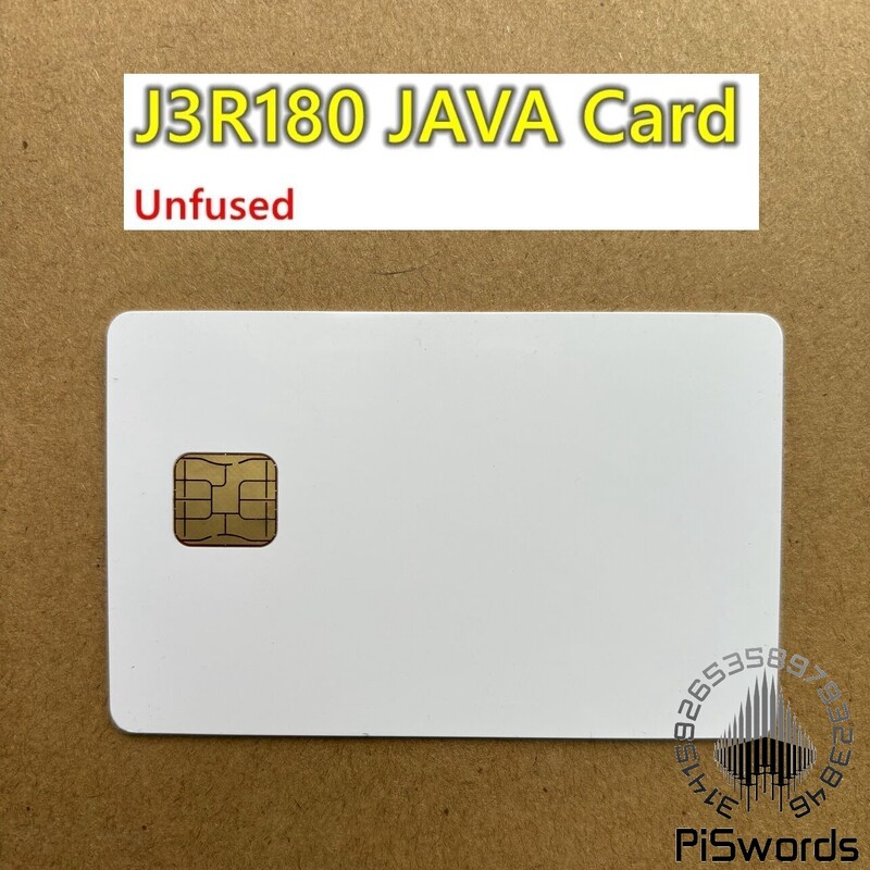 Card JAVA nefuzionat JCOP4 J3R110 SECID / J3R150 EMV / J3R180 IC Connect Smart Card