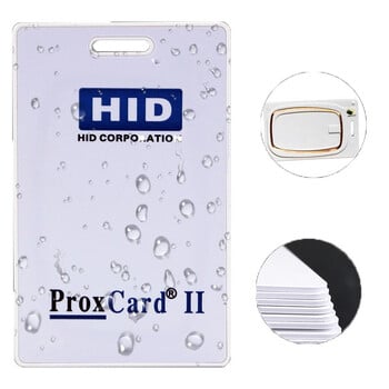 Κάρτα ασφαλείας πάχους HID Κάρτα ασφαλείας Clamshell HID ProxCard II Κάρτα Ελέγχου Πρόσβασης Εγγύτητας 125 kHz Κάρτες HID ProxCard II 26 bit