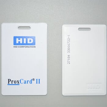 Κάρτα ασφαλείας πάχους HID Κάρτα ασφαλείας Clamshell HID ProxCard II Κάρτα Ελέγχου Πρόσβασης Εγγύτητας 125 kHz Κάρτες HID ProxCard II 26 bit