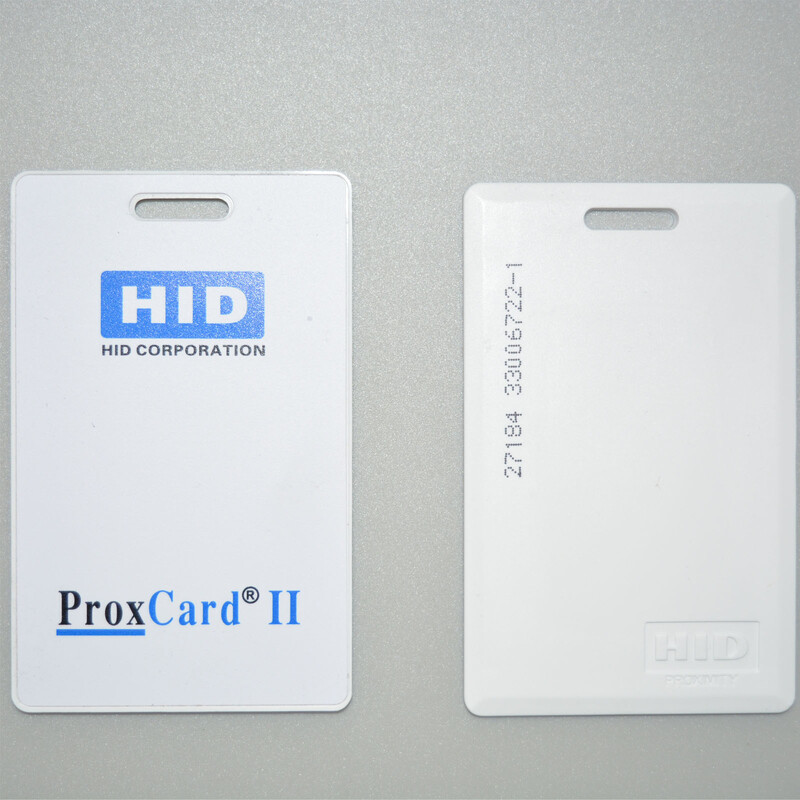 HID Thickness Hard Clamshell Security Card HID ProxCard II Proximity Access Control Card 125kHz 26 Bit HID ProxCard II карти