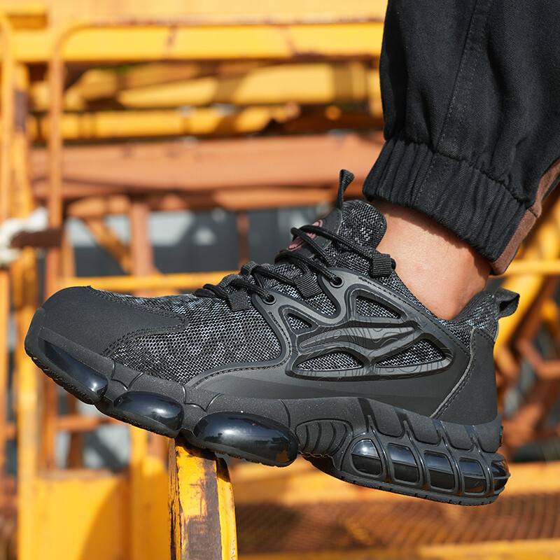 Eur Suurus TOP Kvaliteetne purunemisvastane meeste turvajalatsid Torkevastased tööjalatsid Meeste välisõhu hingavad turvajalatsid