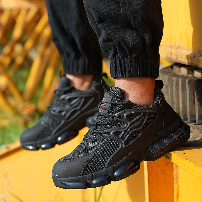Eur Suurus TOP Kvaliteetne purunemisvastane meeste turvajalatsid Torkevastased tööjalatsid Meeste välisõhu hingavad turvajalatsid