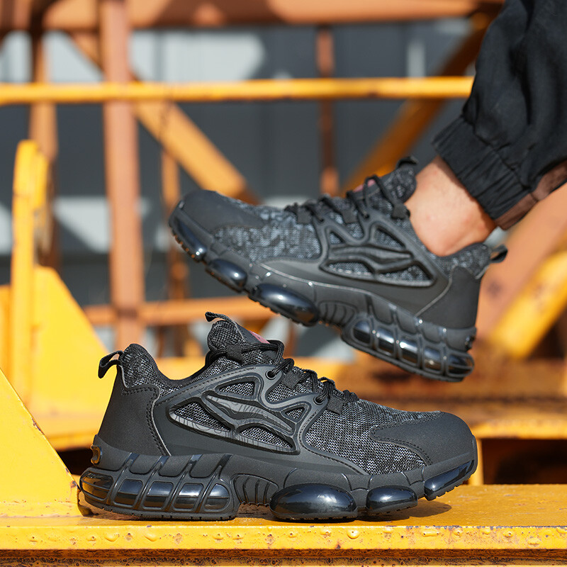 Eur Suurus TOP Kvaliteetne purunemisvastane meeste turvajalatsid Torkevastased tööjalatsid Meeste välisõhu hingavad turvajalatsid