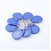 10 buc 125Khz RFID T5577/EM5200 etichete cheie reinscriptibile Lanț reinscriptibil de proximitate pentru copiator RFID