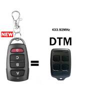 DTM garāžas vārtu tālvadības pults durvju atvērēja klona 433.92MHz fiksētais kods