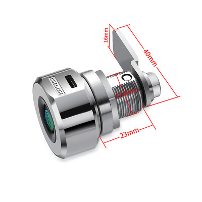 Cinka sakausējuma APP tālruņa tālvadības pults pirkstu nospiedumu skapja atvilktne Strongbox pastkastes slēdzene
