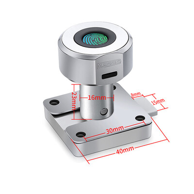 Cinka sakausējuma APP tālruņa tālvadības pults pirkstu nospiedumu skapja atvilktne Strongbox pastkastes slēdzene
