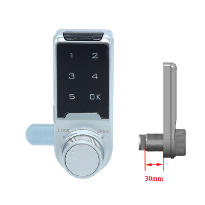 Cinka sakausējums Smart Mini Electric Touch Keypad Paroles numurs Kods Skapja atvilktņu pastkastes slēdzene