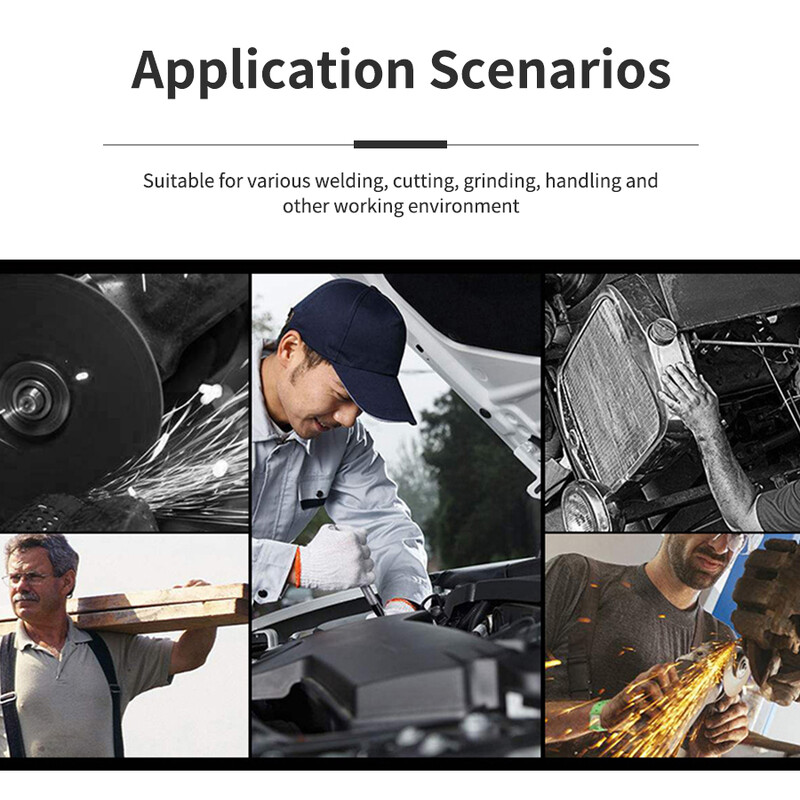 Keevituskindad Keevitaja Argoonkaarekeevitus Kulumiskindel Põletuskindel isolatsioon Torke kaitsekinnas Lühikesed paksud nahkkindad