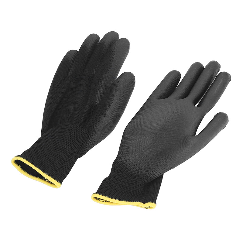 ZK30 10 porų darbo pirštinės PU dengtos antistatinės saugos darbo priedų rinkinys handschuhe 7S