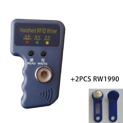 RW1990 TM Копир RFID Дубликатор Четец TM1990 ibutton DS-1990A I-Button Handheld 125KHz T5577 EM4305 EM4100 Ключове Tag Card