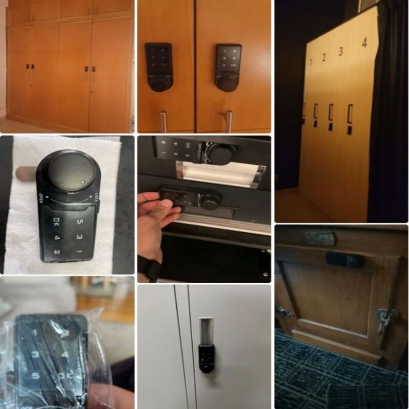 Pametna brava s lozinkom za ladicu/ormar za spise/pretinac/sef/poštanski sandučić Dugi niz prave lažne digitalne lozinke Pogrešan unos i alarm