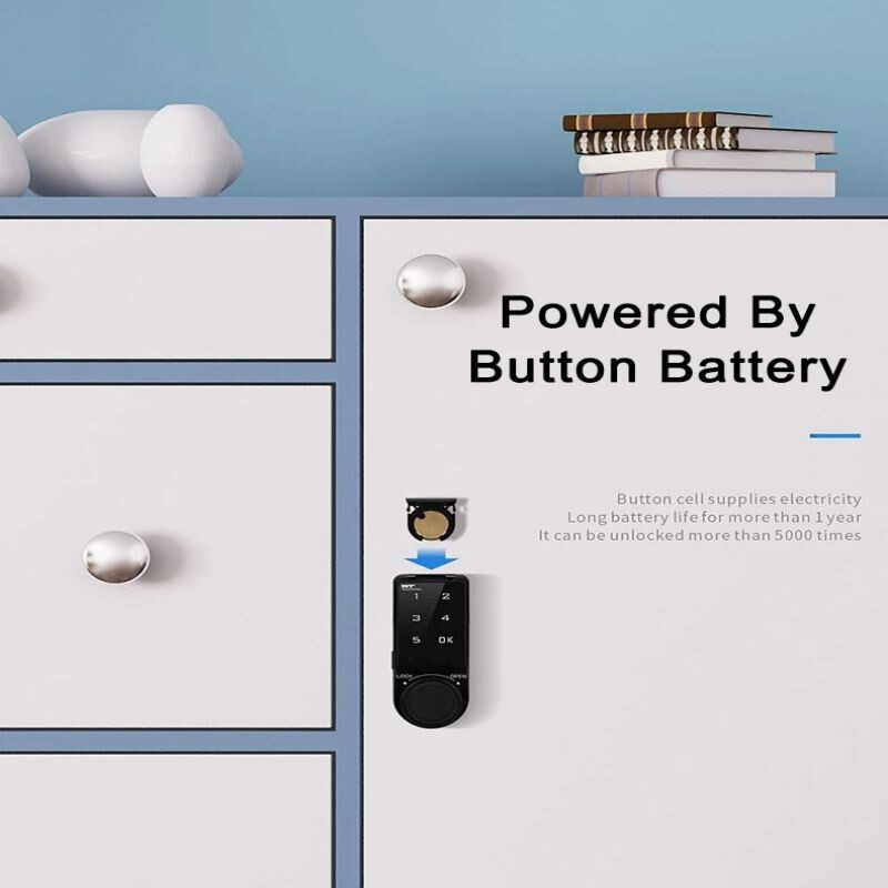 Pametna brava s lozinkom za ladicu/ormar za spise/pretinac/sef/poštanski sandučić Dugi niz prave lažne digitalne lozinke Pogrešan unos i alarm