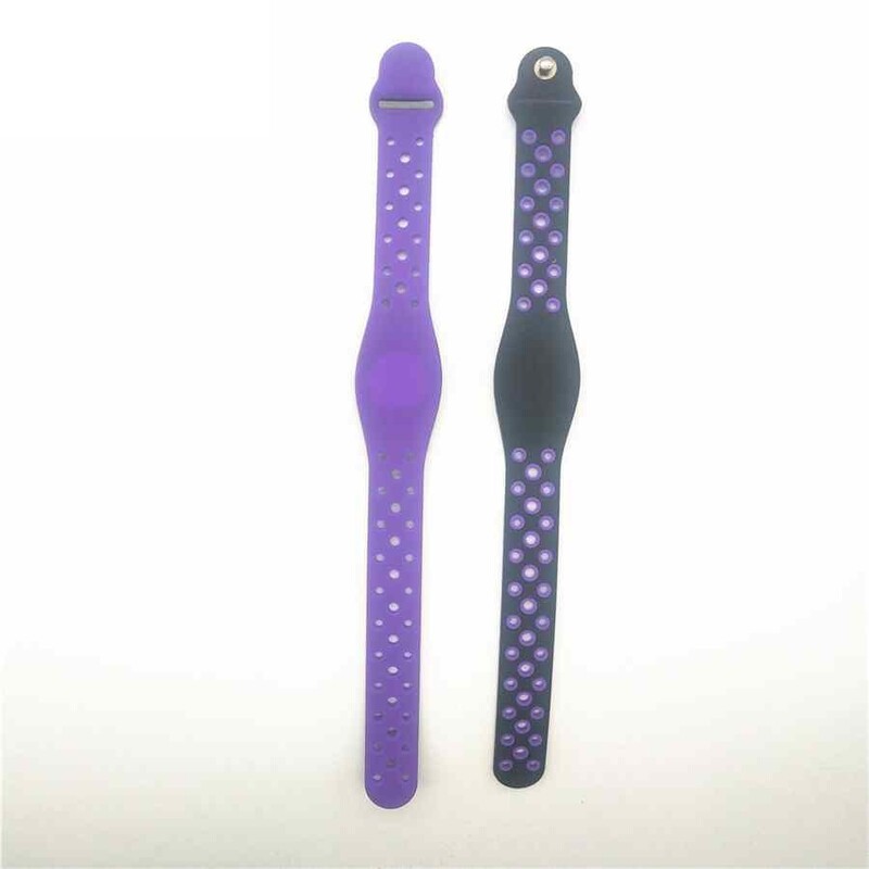 1 vnt 125 khz ID silikoninis tik skaitomas apyrankė raktų pultelis Smart Tag EM4100 TK4100 RFID apyrankė prieigos valdymo kortelė Spalvinga ventiliacija