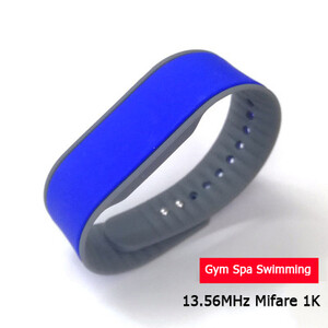 Vandeniui atspari apyrankė 13.56MHZ RFID ISO14443A F08 apyrankė MF Classic 1K S50 silikoninė apyrankė Naujas dizainas