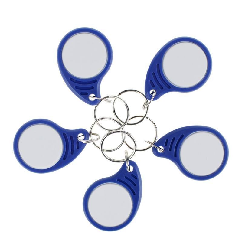 Uued saabunud RFID IC võtmehoidjad 13,56 MHz võtmehoidjad NFC võtmesildid ISO14443A MF Classic 1k märgisilt nutika juurdepääsukontrollisüsteemi jaoks