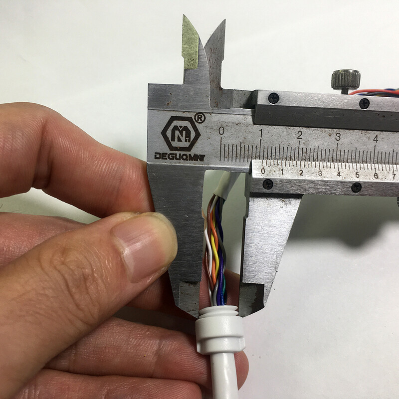 Ethernet Lan кабел PoE RJ45 мрежов кабел 12 Pin 10 core За hikvision ip камера