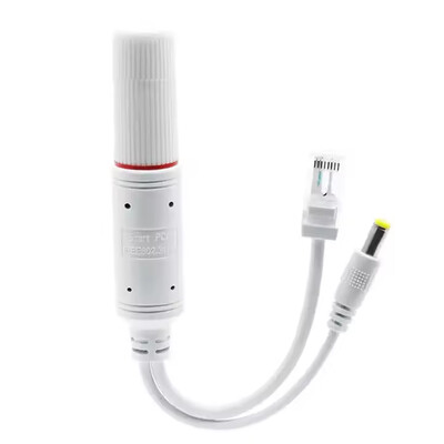IEEE802.3af/at 48V до 12V POE сплитер Waterprrof с видео/захранващ адаптер Кабел Захранващ модул Инжектор за IP камера Extender