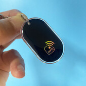 10 vnt. epoksidinės dervos NFC Ntag213 rakto žyma ISO14443A 13,56 MHz RFID NFC intelektualiųjų kortelių raktų pakabukas, skirtas bendrinti socialinę mediją Kontaktinio rakto žyma