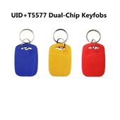 Dviejų dažnių RFID sudėtinės kortelės 13,56 MHz 1K UID ir T5577 125 kHz ID klaviatūros, skaitomos perrašomos, kad būtų galima kopijuoti klonuoti atsarginę kopiją