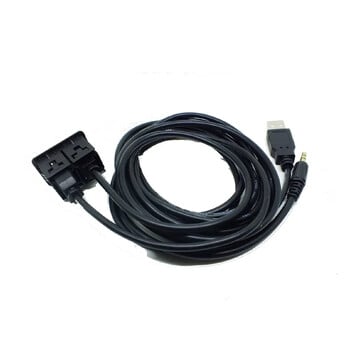 Προσαρμογέας στερέωσης AUX USB Male Dash Flush για το Toyota Avensis RAV4 Auris Corolla Venza Yaris