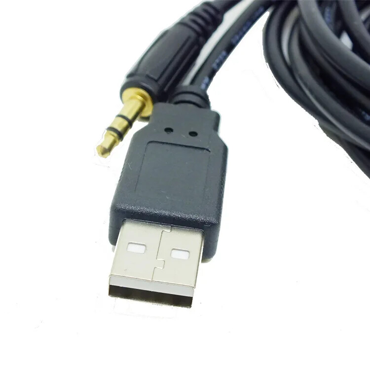 Automašīnas AUX USB vīriešu paneļa montāžas adapteris, piemērots Toyota Avensis RAV4 Auris Corolla Venza Yaris