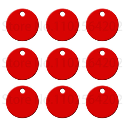 100 vnt. apvali etiketė ID tuščia pavadinimo plokštelė graviravimas lazeriu suasmenintas gyvūno vardo karoliai aksesuarai raktų pakabukai žiedai žymės didmeninė prekyba