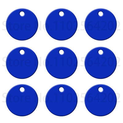 100 vnt. apvali etiketė ID tuščia pavadinimo plokštelė graviravimas lazeriu suasmenintas gyvūno vardo karoliai aksesuarai raktų pakabukai žiedai žymės didmeninė prekyba