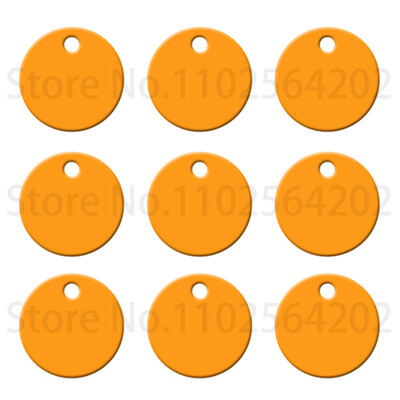 100 vnt. apvali etiketė ID tuščia pavadinimo plokštelė graviravimas lazeriu suasmenintas gyvūno vardo karoliai aksesuarai raktų pakabukai žiedai žymės didmeninė prekyba