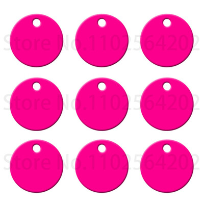 100 vnt. apvali etiketė ID tuščia pavadinimo plokštelė graviravimas lazeriu suasmenintas gyvūno vardo karoliai aksesuarai raktų pakabukai žiedai žymės didmeninė prekyba