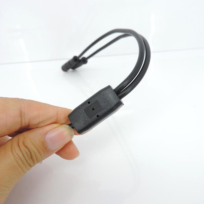 Ūdensnecaurlaidīgs Y sadalītājs E-velosipēds m8 2/3/4/5/6 tapa 1 vīrišķais līdz 2 virzienu vadu vads savienotājs sensora kabelim Bremžu elektromotors