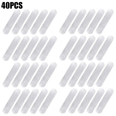 80-10 TK Kiivri ohutushoiatus Peegeldavad kleebised Riba veekindel hästi nähtav helkurteip öiseks sõitmiseks jalutusautoga