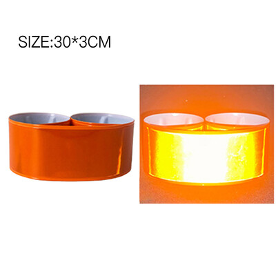 Reflektirajuća narukvica Slap Band Narukvice Pokloni za muškarce Žene Kifds Reflektor narukvica Noćno trčanje Biciklizam Sport Sigurnost