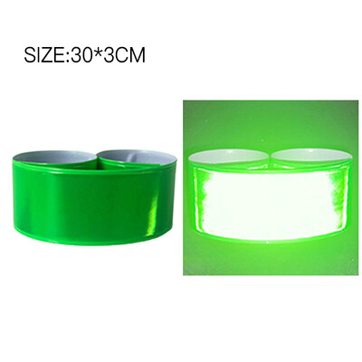 Reflektirajuća narukvica Slap Band Narukvice Pokloni za muškarce Žene Kifds Reflektor narukvica Noćno trčanje Biciklizam Sport Sigurnost