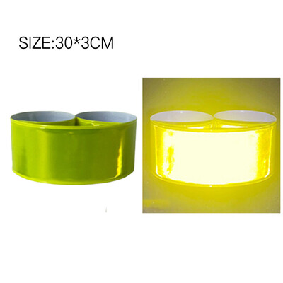 Reflektirajuća narukvica Slap Band Narukvice Pokloni za muškarce Žene Kifds Reflektor narukvica Noćno trčanje Biciklizam Sport Sigurnost