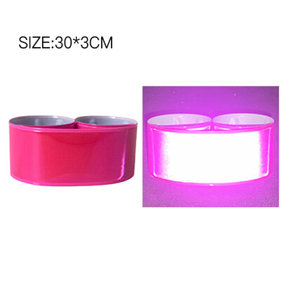 Reflektirajuća narukvica Slap Band Narukvice Pokloni za muškarce Žene Kifds Reflektor narukvica Noćno trčanje Biciklizam Sport Sigurnost
