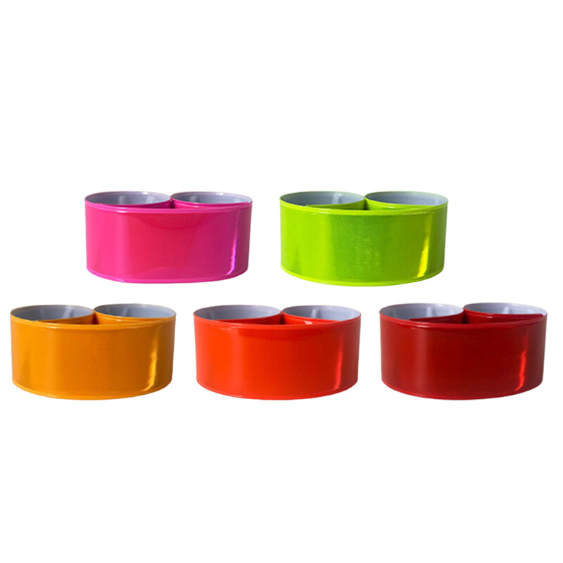 Reflektirajuća narukvica Slap Band Narukvice Pokloni za muškarce Žene Kifds Reflektor narukvica Noćno trčanje Biciklizam Sport Sigurnost