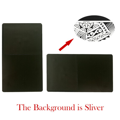 1 tk Premium kohandatud 13,56 MHz 504 baiti roostevabast terasest kontaktivaba nutika NFC visiitkaart, mida saab printida mõlemale küljele