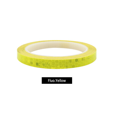 VOOFENG biciklistička reflektirajuća naljepnica visoke vidljivosti reflektirajuća traka biciklistička automobilska naljepnica 12 boja samoljepljiva traka upozorenja 1cm*8m