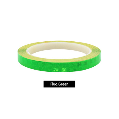 VOOFENG biciklistička reflektirajuća naljepnica visoke vidljivosti reflektirajuća traka biciklistička automobilska naljepnica 12 boja samoljepljiva traka upozorenja 1cm*8m