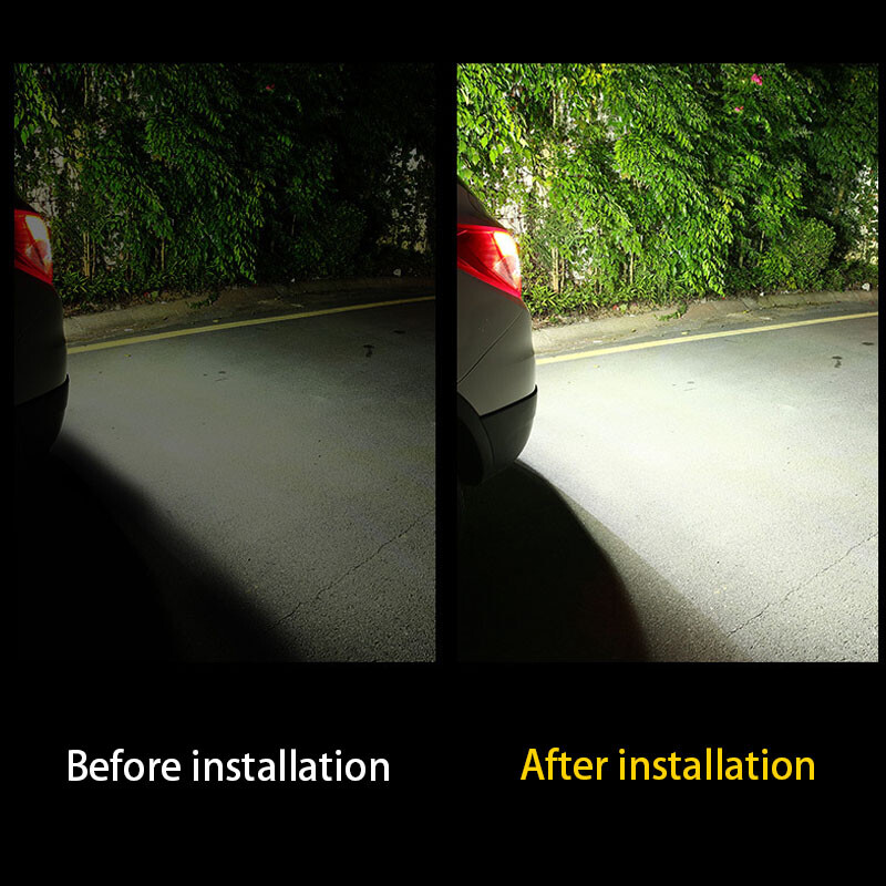 KOOJN Automobilska LED super svijetla svjetla za vožnju unatrag Univerzalno pomoćno električno vanjsko modificirano svjetlo velike snage za vožnju unatrag