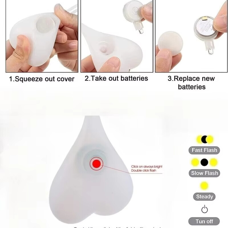 Stražnje svjetlo za bicikl Brdski bicikl Sjedalo za bicikl Stražnje stražnje svjetlo za bicikl Srce Lopta Lampa za sigurno jaje Svjetlo za biciklizam Dodaci za bicikl