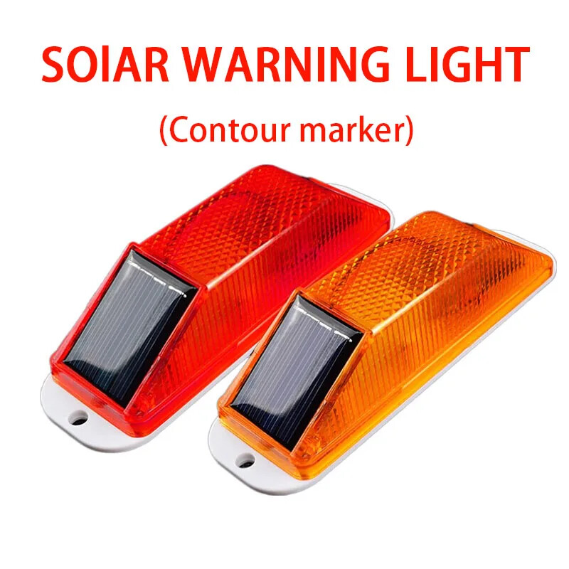 KOOJN LED Delineator za solarnu energiju Svjetlo upozorenja za noćne radove na cestama Svjetlo upozorenja za zaštitnu ogradu Stroboskopski stup Jaka svjetlosna signalizacija